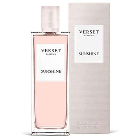 verset sunshine smells like.